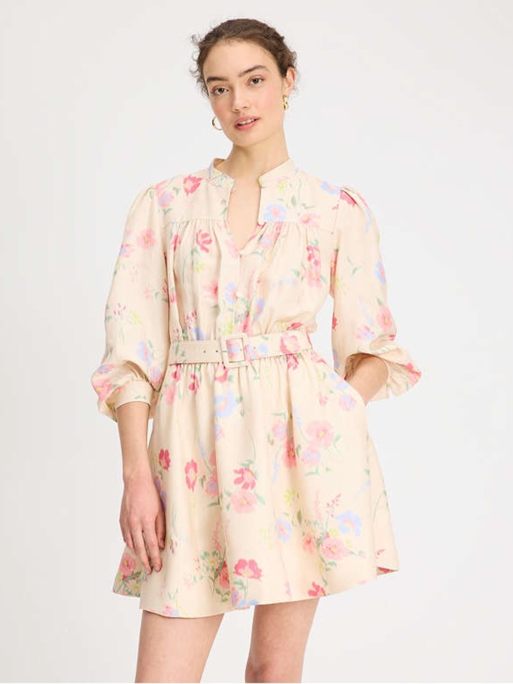 NEVER WORN! Kate Spade Whimsical Garden Belted Shirt Dress (Small)
